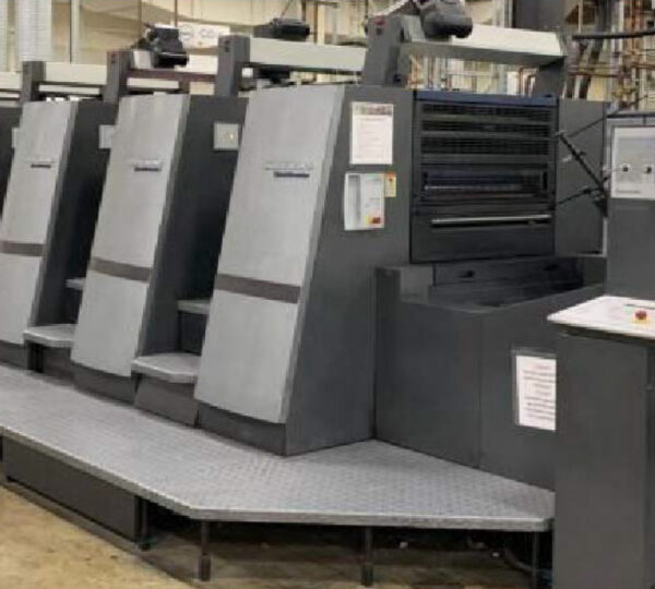 6 colour printing with aqueous coater