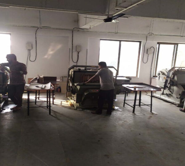 manual punching area